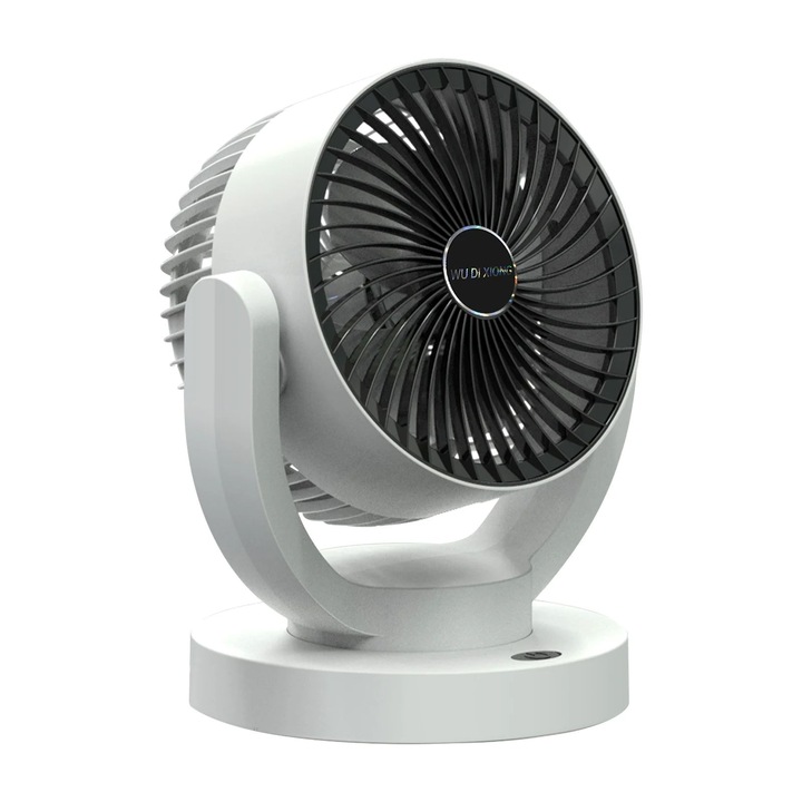 Вентилатор за циркулация на въздуха, благороден черен [акумулаторен], три скорости