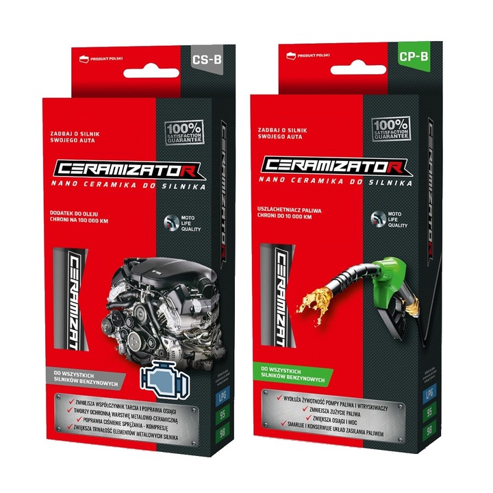 Set Ceramizator pentru Motoare Benzina CS-B + CP-B, Regenerare si Protectie