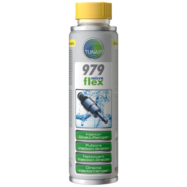 Aditiv curatare injectoare TUNAP 979, benzina, 300ml