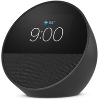 Boxa inteligenta Amazon Echo Spot 2024, Display 2.83", Wi-Fi, Bluetooth, Negru