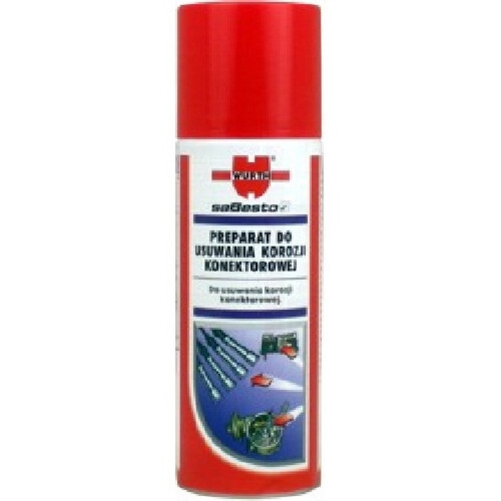 Solutie curatare contacte auto Wurth, 200ml