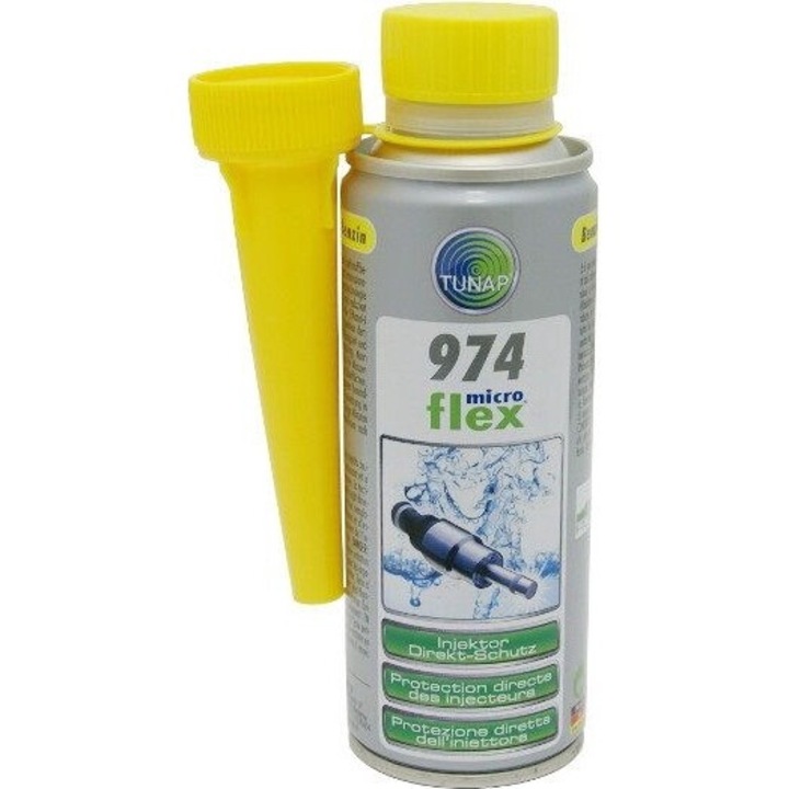 TUNAP 974 MICROFLEX üzemanyag adalék, szeleptisztítás, fogyasztáscsökkentés