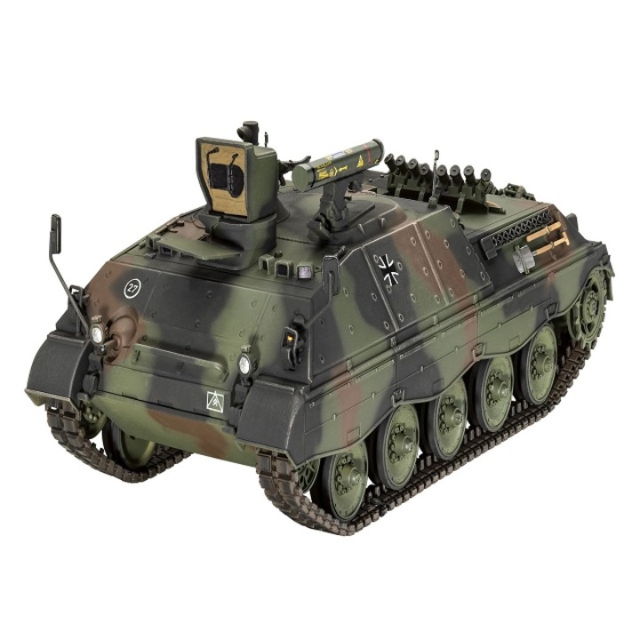 Raketenjagdpanzer Jaguar 1 katonai modell, 1:35 méretarány (4. szint), 197 alkatrész, Revell