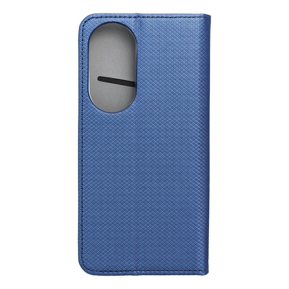 Husa tip carte, MANGUSTA, compatibila cu Honor X7b, model Smart Case Book, material textil, inchidere magnetica, albastru