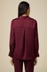 Oltre, Camasa cu aspect de satin, Visiniu, 44