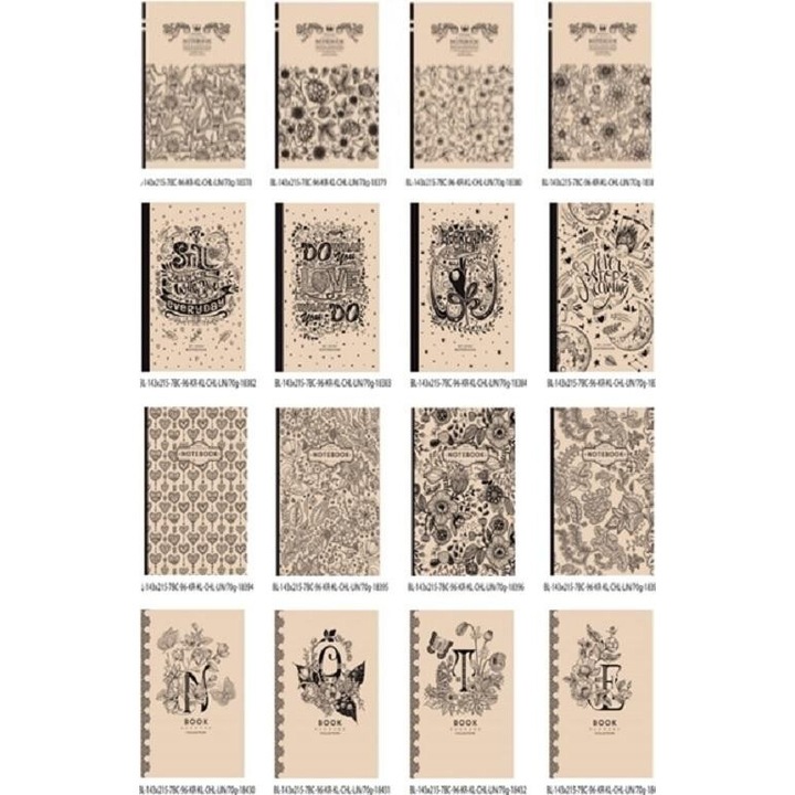 Agenda Fresh, 96 pagini, mix modele, 14.3x21.5cm