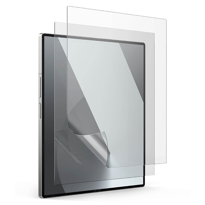 2x Hydrogel MagnitudePro külső képernyőfólia készlet Samsung Galaxy Z Fold6 / Fold 6 telefonhoz, OPTIM MEGOLDÁS, Regenerálható, Nagy érzékenység, UHD tisztaság, ütéselnyelés, rugalmas hidrokristály, ultrabiztonságos membrán összetétel, átlátszó