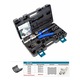 Set unelte RESTEQ, 4 bucati, 16-20-26-32 mm, metal, albastru
