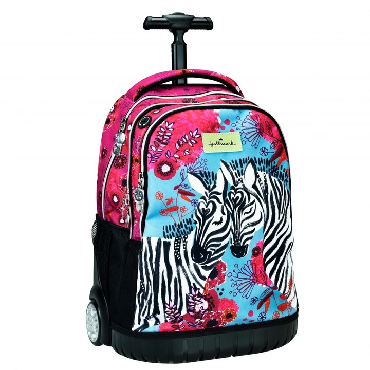 Troler cu dubla protectie Zebra Hallmark 48 cm