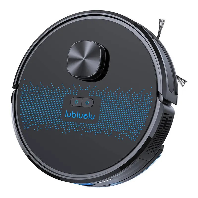 Aspirator robot Lubluelu SL60 Plus, navigare LiDAR, mopare, negru, 120 min autonomie