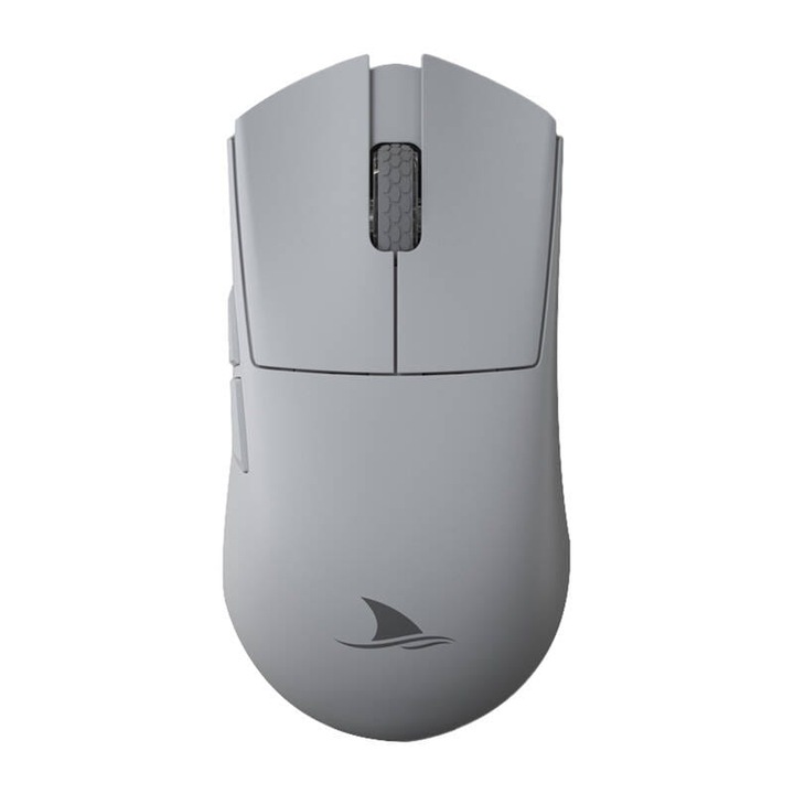 Безжична геймърска мишка Darmoshark M3s, 26000 DPI, 3 режима на свързване, бяла