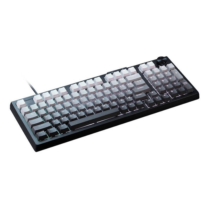 Darmoshark TOP98 Gaming billentyűzet, LED világítás, 96 gomb, fekete, 392x143x40mm