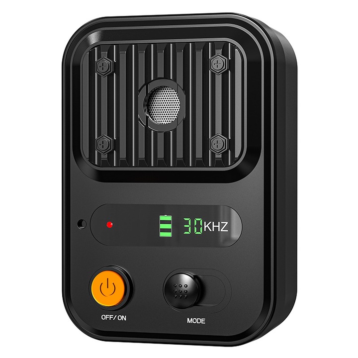 WALALLA nyugtató készülék, 3 állítható üzemmód, újratölthető, vízálló, fekete