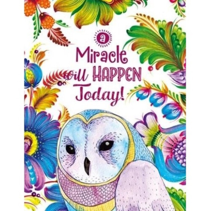 Sowa Fresh füzet, rácsozott, UV lakkozott borítóval, 128x165mm