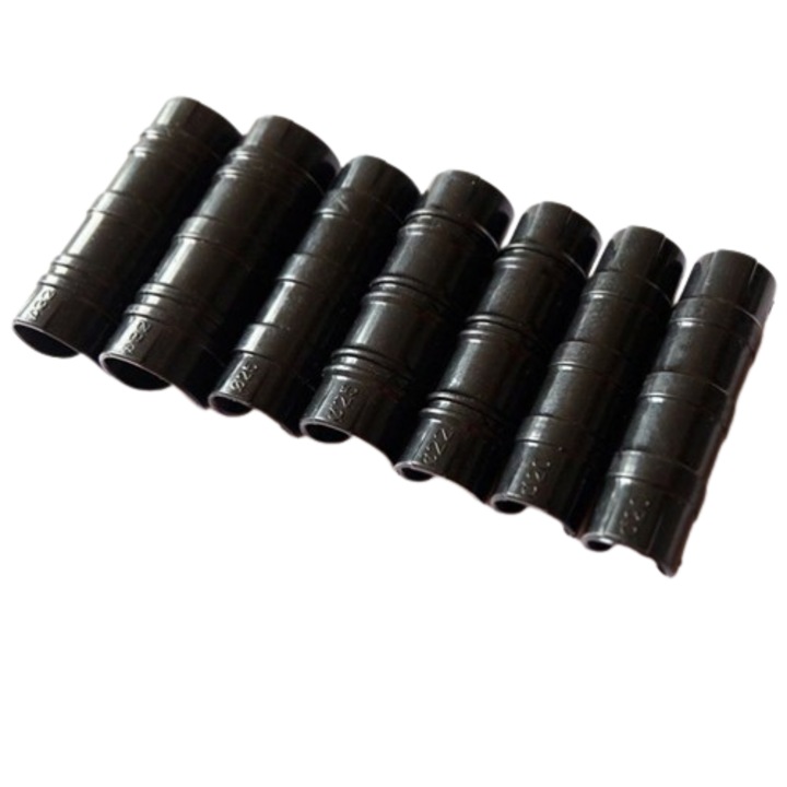 Set 20 bucati cleme, Sunmostar, aliaj, negru, 7.8cm