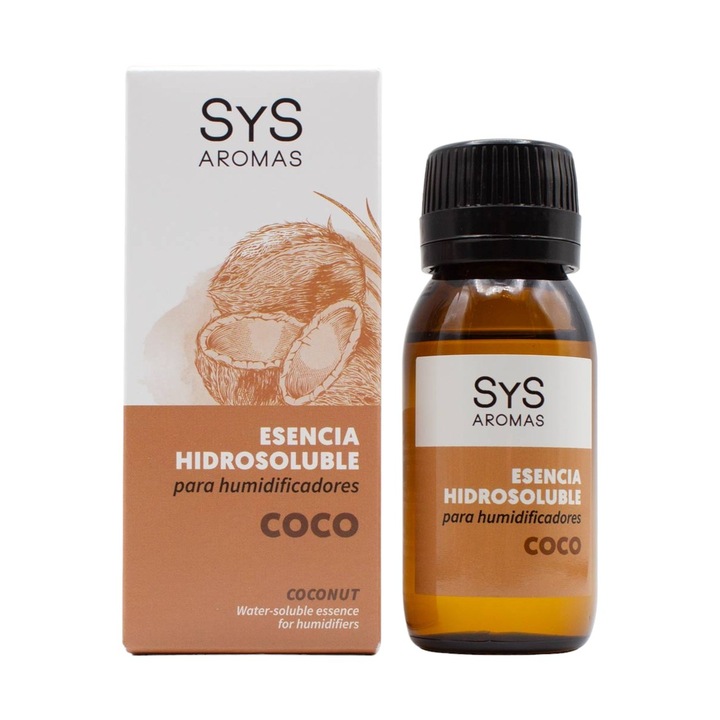 Есенция Brumaroma, за дифузер/овлажнител SyS Aromas, Coconut, натурална, 50 ml