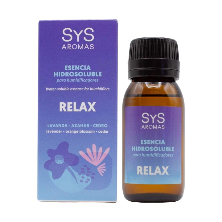 Есенция Brumaroma за дифузер/овлажнител SyS Aromas, Relax, Натурална, 50 ml