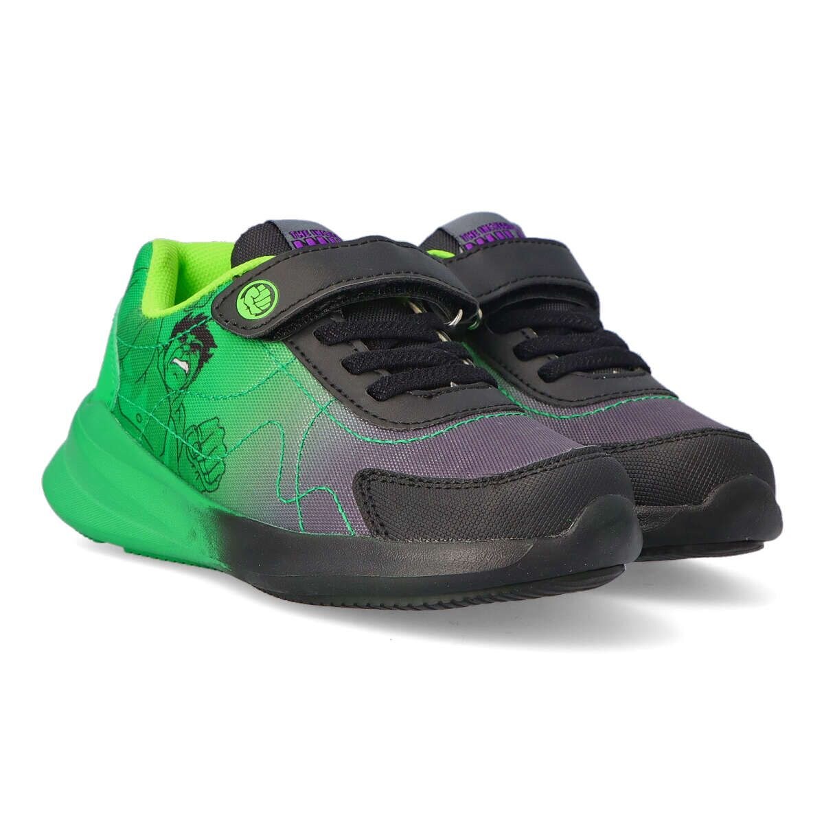 Pantofi sport, talpa cu usoara Avengers Hulk 25519