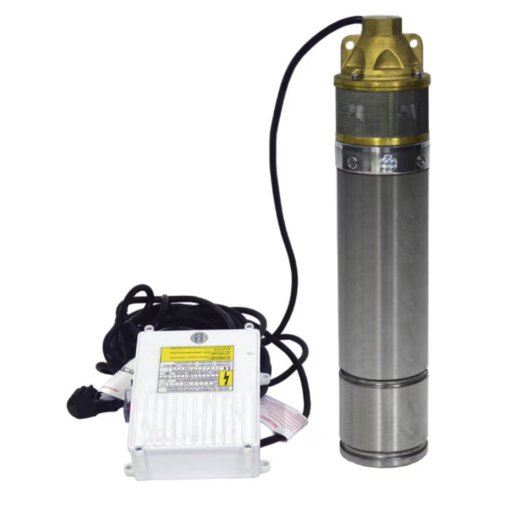 Pompa submersibila 4SKM-150 PRO, 1100 W, adancime aspiratie 80 m, debit 2600 l/h, motor in baie de ulei, cablu 15m