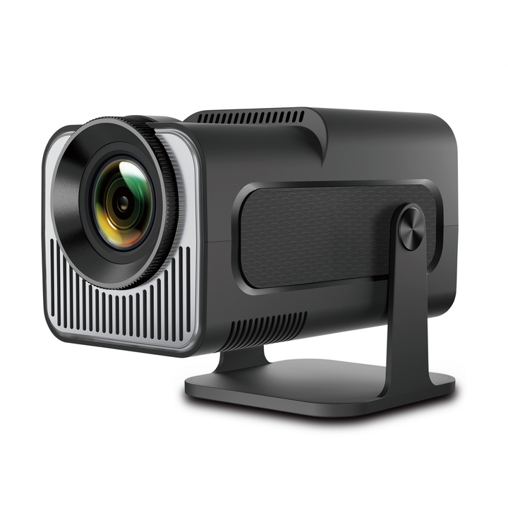 ISEN HY-320 Mini hordozható projektor, 4K dekódolás, 1 GB RAM, 8 GB ROM, Android 11, CPU Allwinner H713, GPU Mali-G31, kétsávos WiFi6+BT5.0