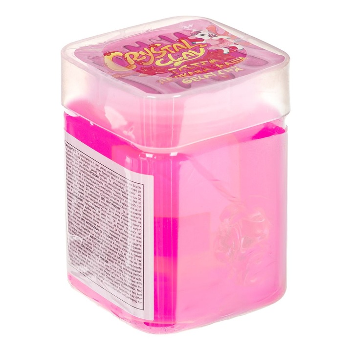 Jucarie Gelatina Slime Roz Cristal Clear Unicorn 250g