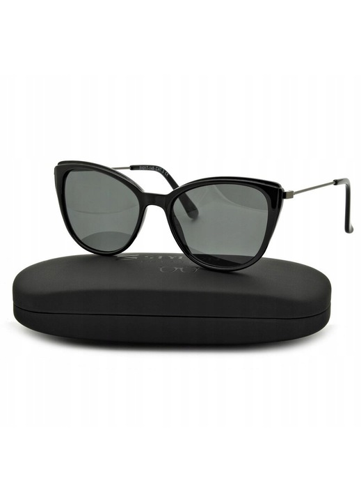 Ochelari de soare dama Sunoptic SS-CP121, UV400, negru, 140mm