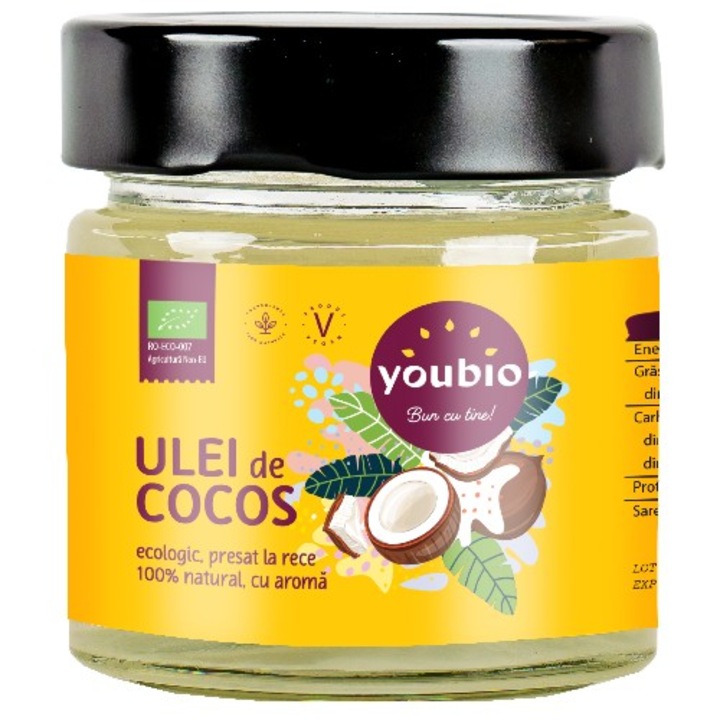Ulei de Cocos organic 180ml