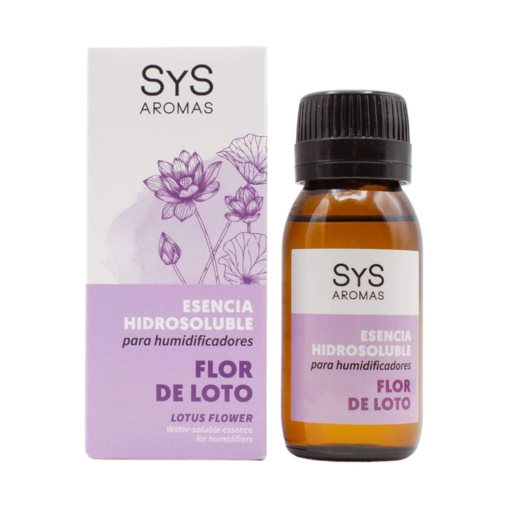 Есенция от лотос за дифузер/овлажнител SyS Aromas, 50 ml