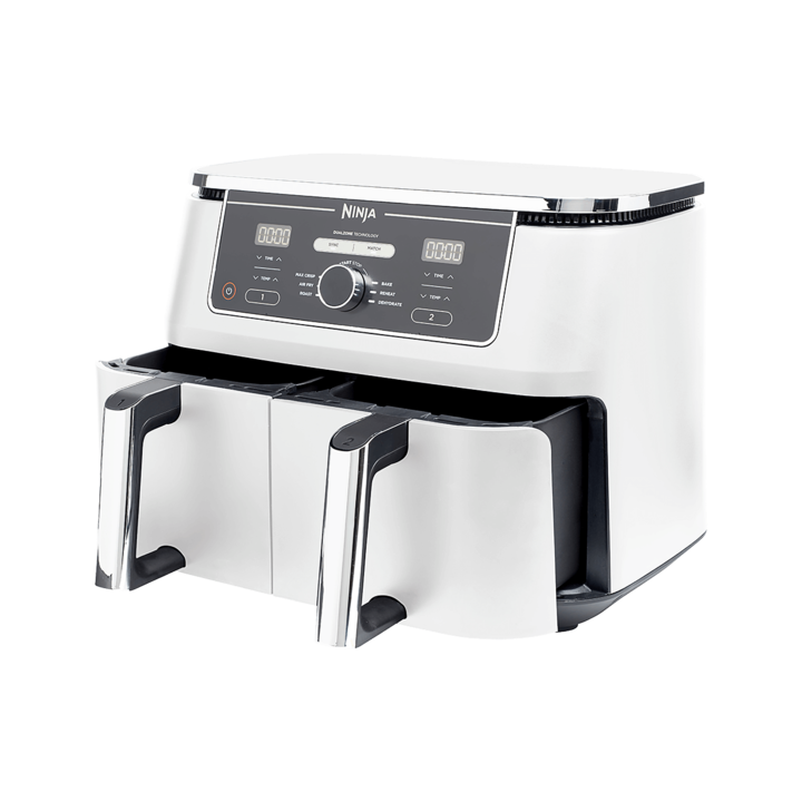 Фритюрник Ninja AF400EUWH, 2470W, 9.5 л, 6 програми за готвене, Бял