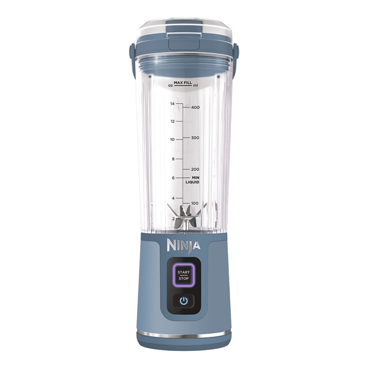 Акумулаторен блендер Ninja Blast BC151EUNV, 300W, 530 мл, Литиево-йонна батерия, Син