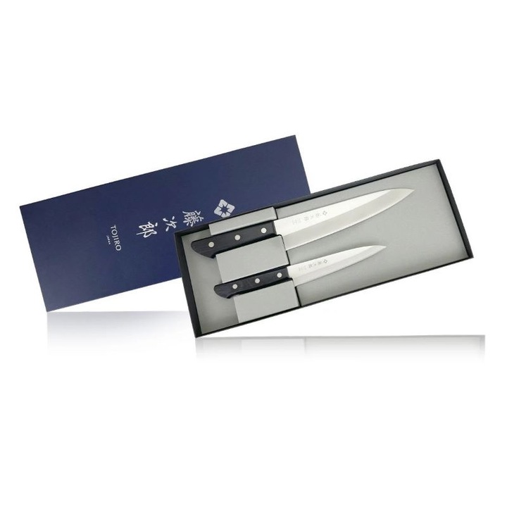 Tojiro Basic TBS-210 konyhai késkészlet - VG10 rétegzett acél