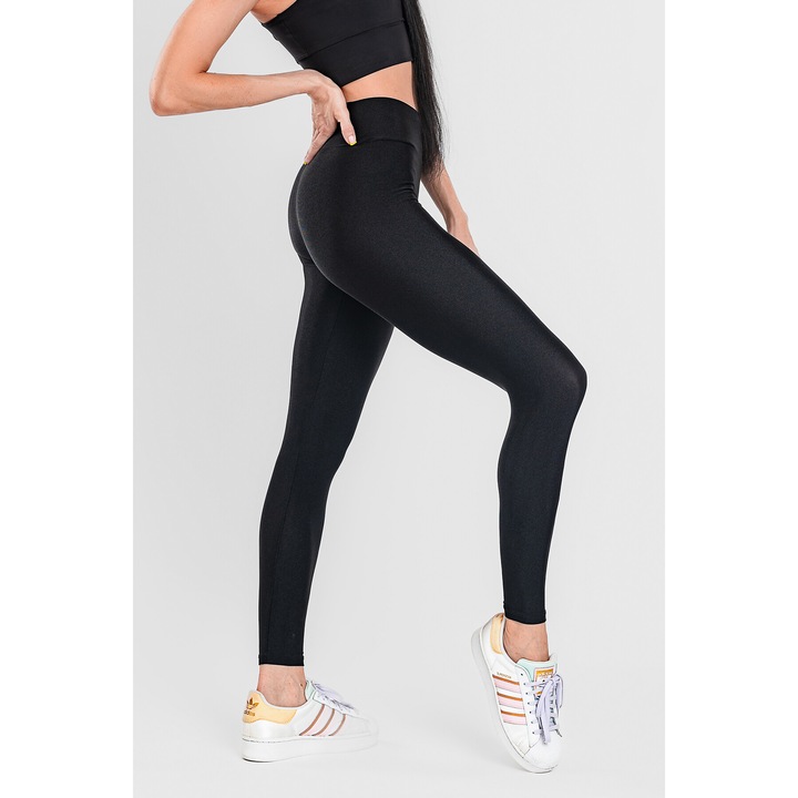 KATRIN pană cu talie înaltă, Negru