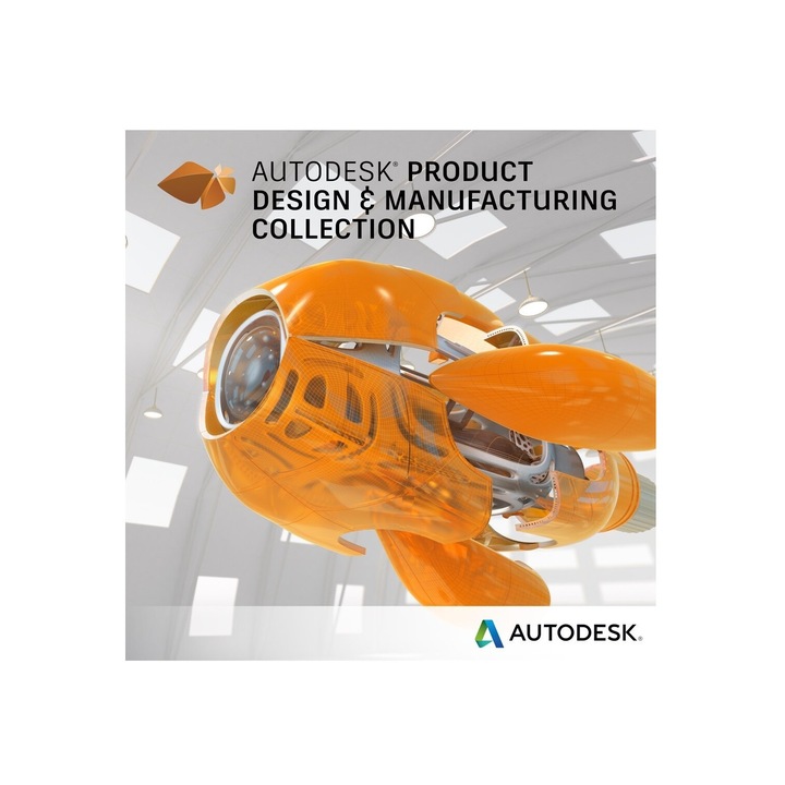 Autodesk PDMC Collection Commercial 2018-2025, 2D és 3D tervezőszoftver. Kötési engedély, számlatársítás, 1 évig érvényes