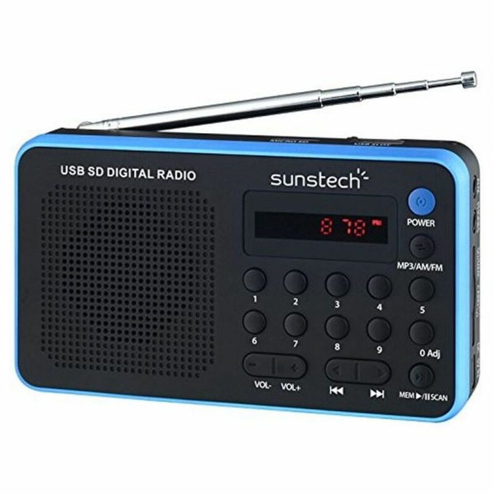 Radio Tranzistor Sunstech RPDS32BL
