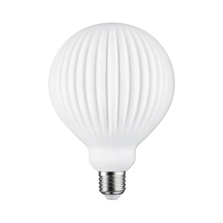 Bec Led Tip Lampion Paulmann E27 4, 3w 400 Lumeni, Forma Glob, Lumina Calda