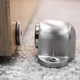 Stopper magnetic de usa montat pe podea, longziming, metal periat, 3.7x5.3x3.1cm, set 1x magnet montat, 1x piesa magnetica, 3x suruburi, 2x dibluri
