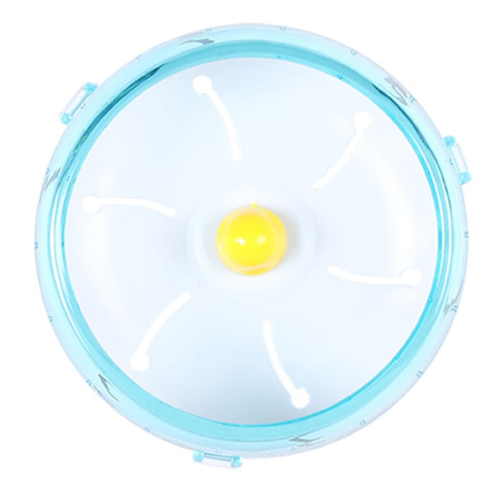 Roata de hamster silentioasa, Jormftte, design detasabil, pentru hamsteri mici, soareci, gerbili, culoare multicolor