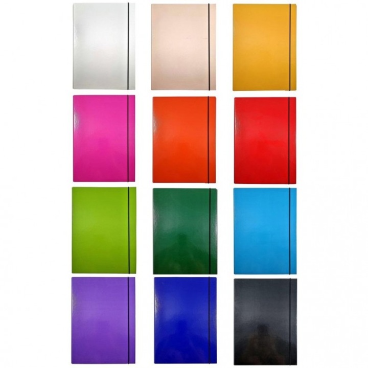 Mape A4 cu elastic, Ziemia Obiecana, mix modele, 325x245 mm