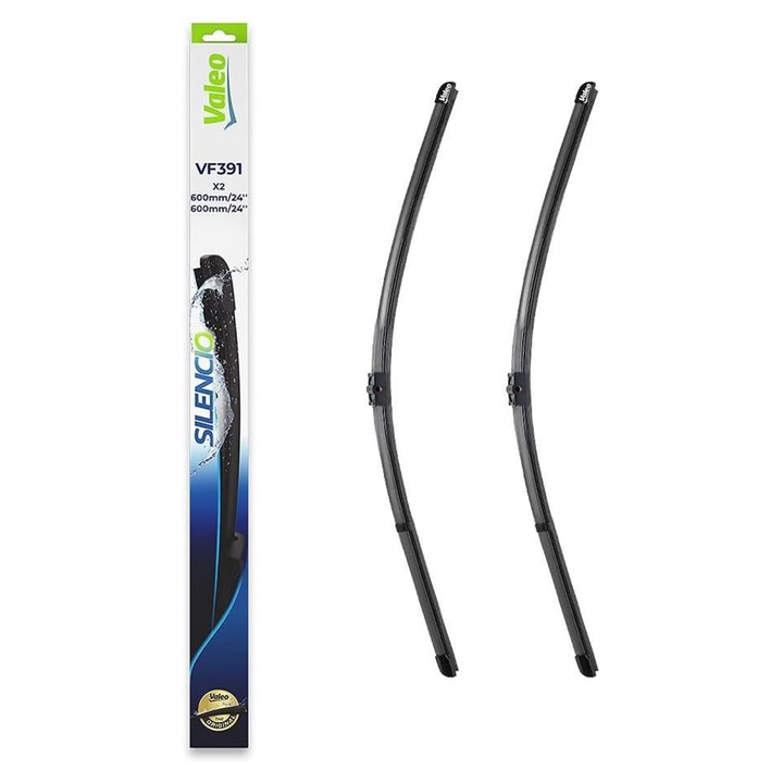 Комплект чистачки Valeo Silencio 600/600mm VF391 за Mercedes-Benz C-Class, CLS, E-Class