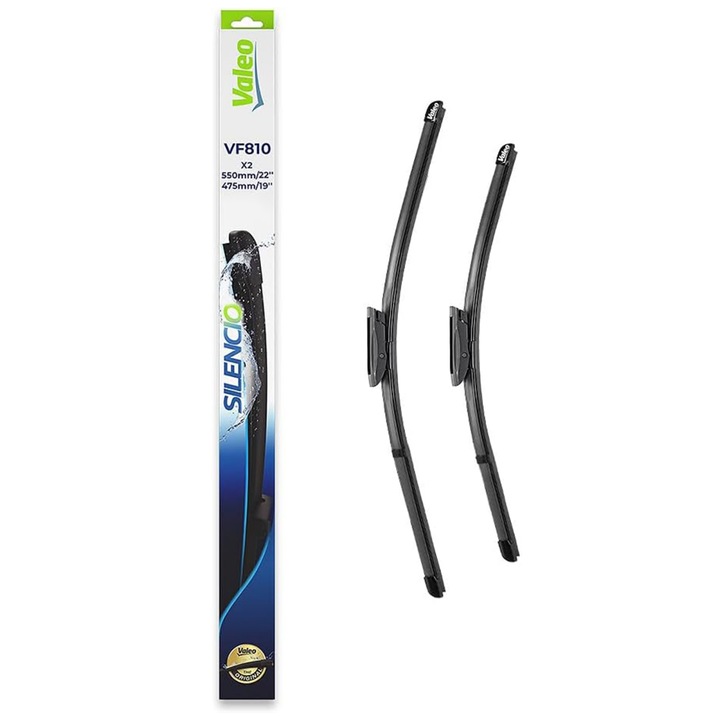 Set stergatoare Valeo Silencio 550/475mm VF810 pentru Dacia Duster (HM_) 1.0 TCe 100 (HMMT) benzina 101cp 74kw