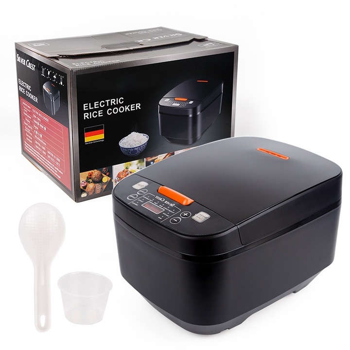 Golxmse Multicooker, 5L, LED контролен панел, 24h таймер, черен