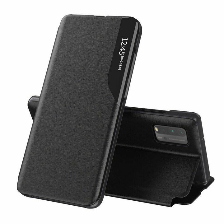 fixGuard eFold sorozatú tok Xiaomi Redmi 9T / Redmi 9 Power / Poco M3 készülékekhez - fekete