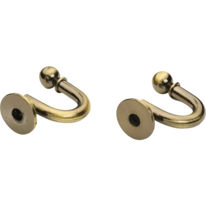 Carlige Pentru Draperie, Auriu, Set 2 Buc
