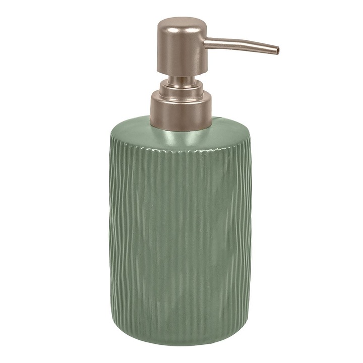 Dozator ceramic verde menta pentru sapun lichid 400ml