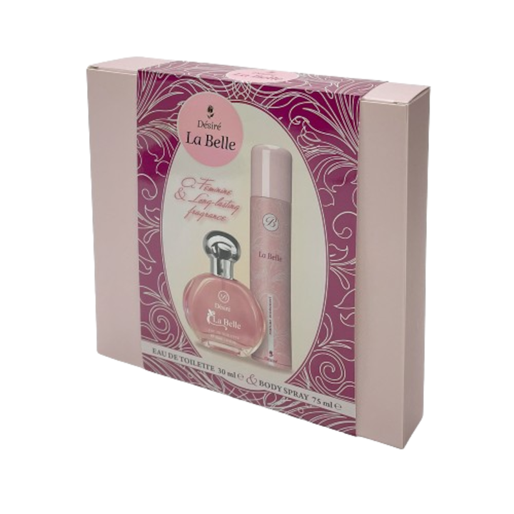 Desire La Belle női szett 75 ml-es és 30 ml-es edt dezodorral