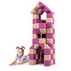 Cuburi Magnetice JollyHeap BASIC - 100 blocuri 2 forme
