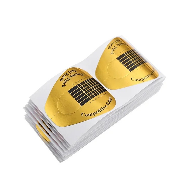 Sabloane Constructie Unghii Potcoava 100 buc, Sela