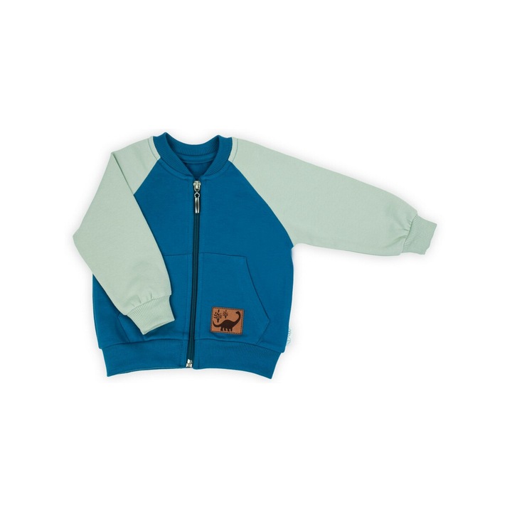 Nicol fiu bluz, pamut, kek, Kék