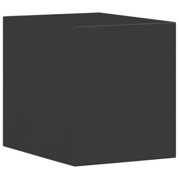 Lampa exterioara de perete vidaXL, negru, aluminiu turnat sub presiune, 0.3 Kg