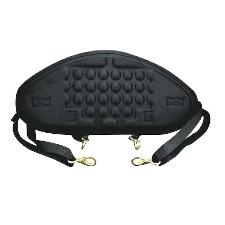Spatar captusit pentru caiac sau SUP, confortabil, impermeabil, reglabil, pentru sustinerea optima a spatelui, negru